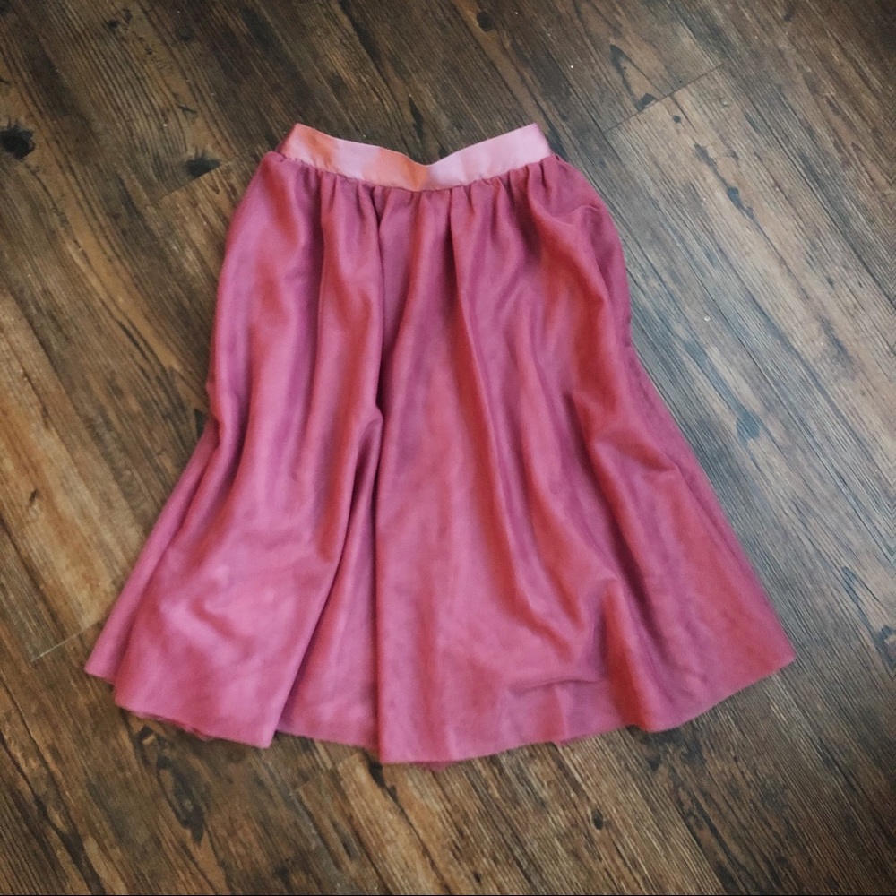 ModCloth Pink Tulle Pencil Skirt